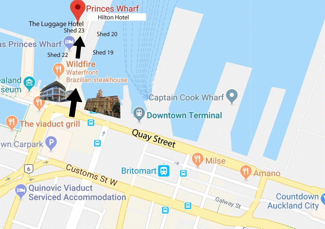 Princes Wharf Boutique Apartments Auckland Kültér fotó